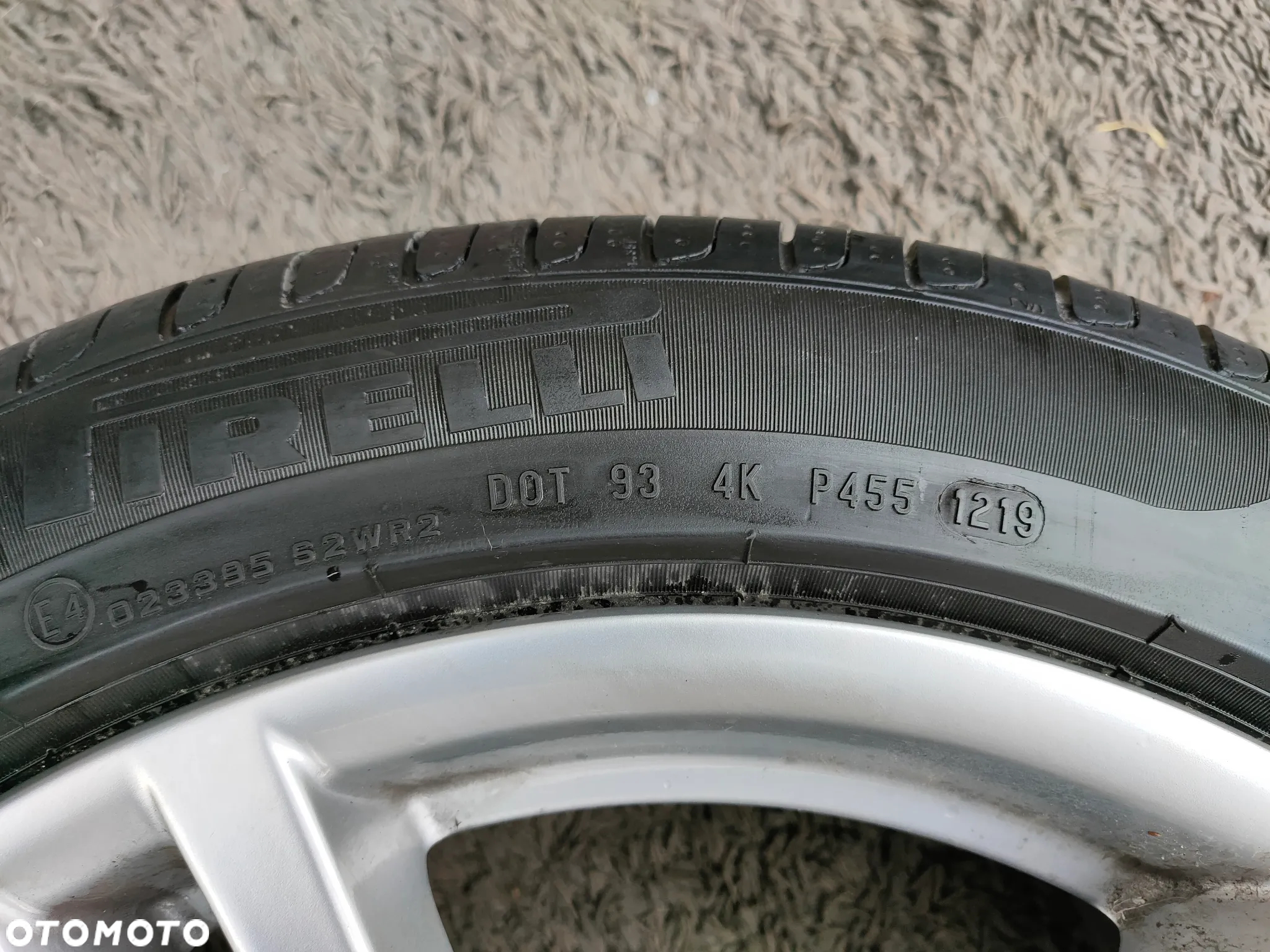 Jedna sztuka opona letnia 18 Pirelli Cinturato P7 255/45R18 99W /18 run flat RSC RFT extra load DOT 1219 pojedynka rant Ecoimpact Runflat ranflat - 7