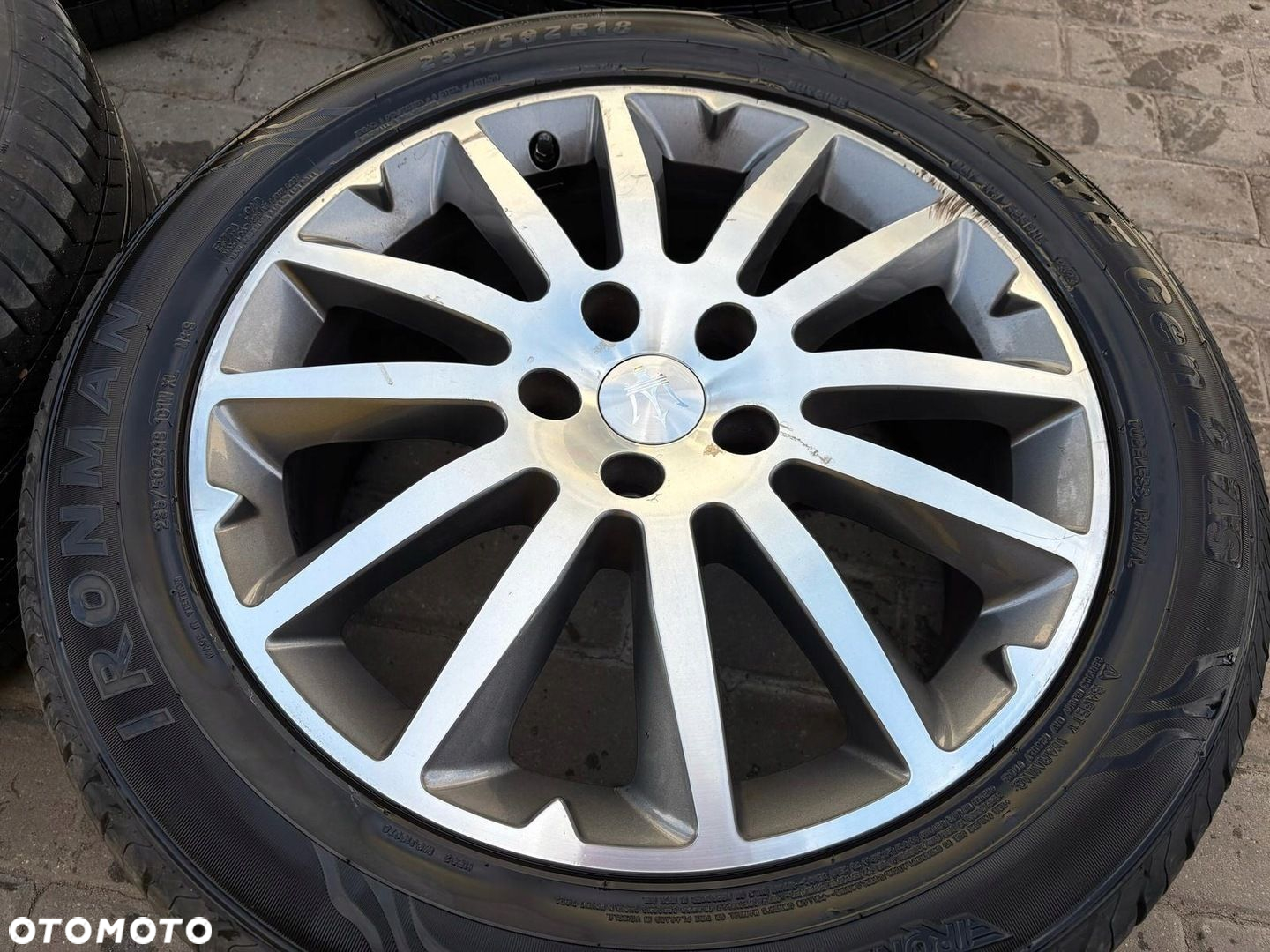 MASERATI GHIBLI III KOŁA ALUFELGI FELGI R18 5x114.3 OPONY LATO ŁADNE - 5