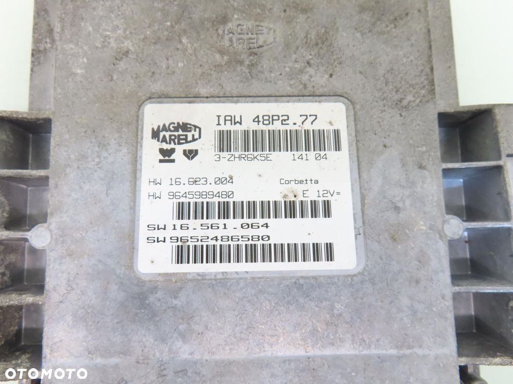 STEROWNIK PEUGEOT 206 1.1 IAW48P277 9652486580 - 5