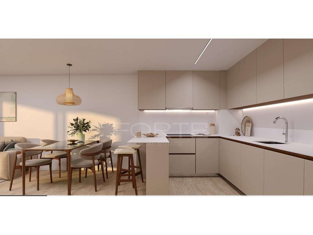 Apartamento T1+1 Novo São João da Madeira - Grande imagem: 4/15