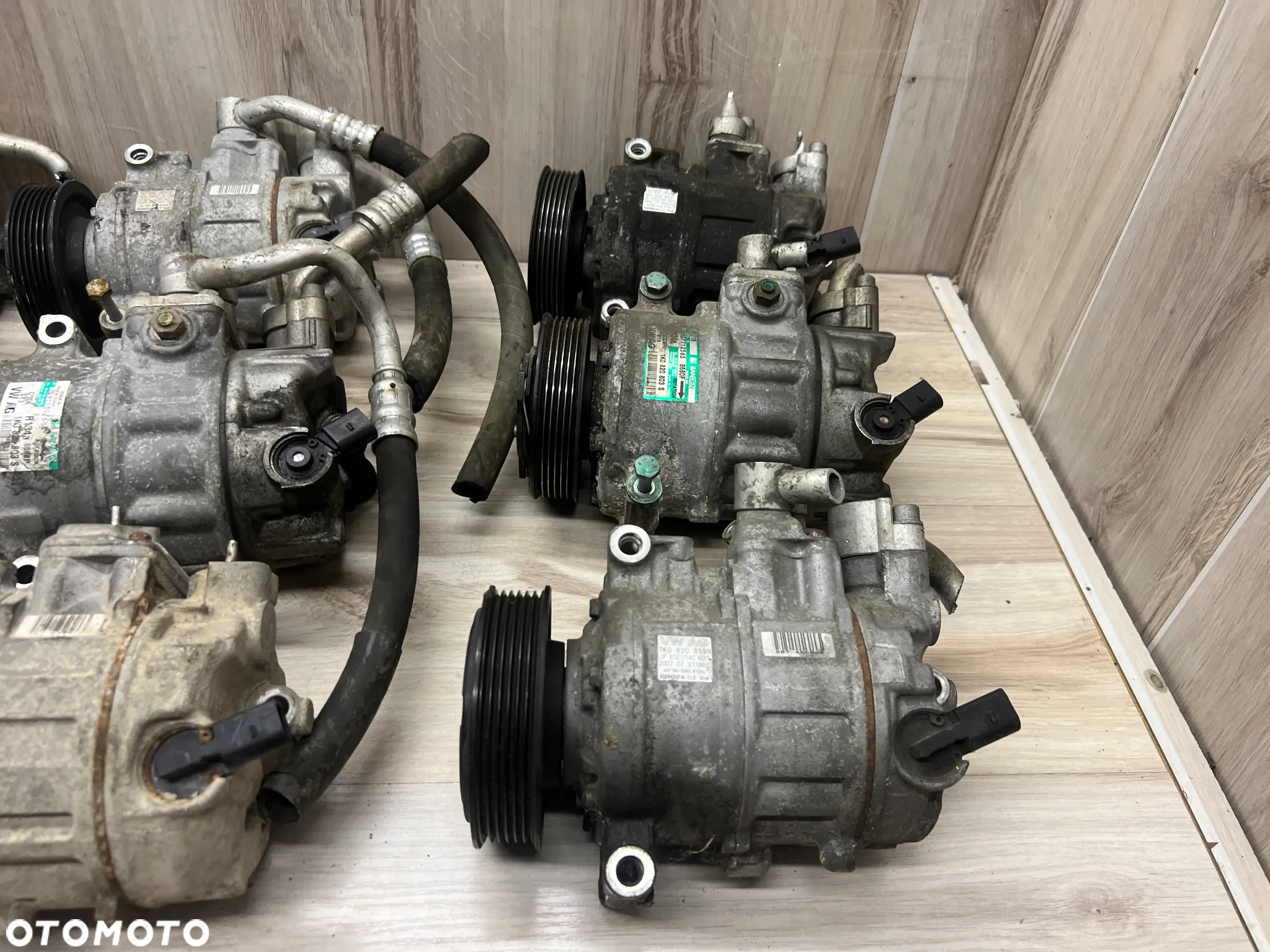 KOMPRESOR SPRĘŻARKA KLIMATYZACJI VW GOLF 5 V JETTA EOS 1K0820859S 1K0820803F - 2