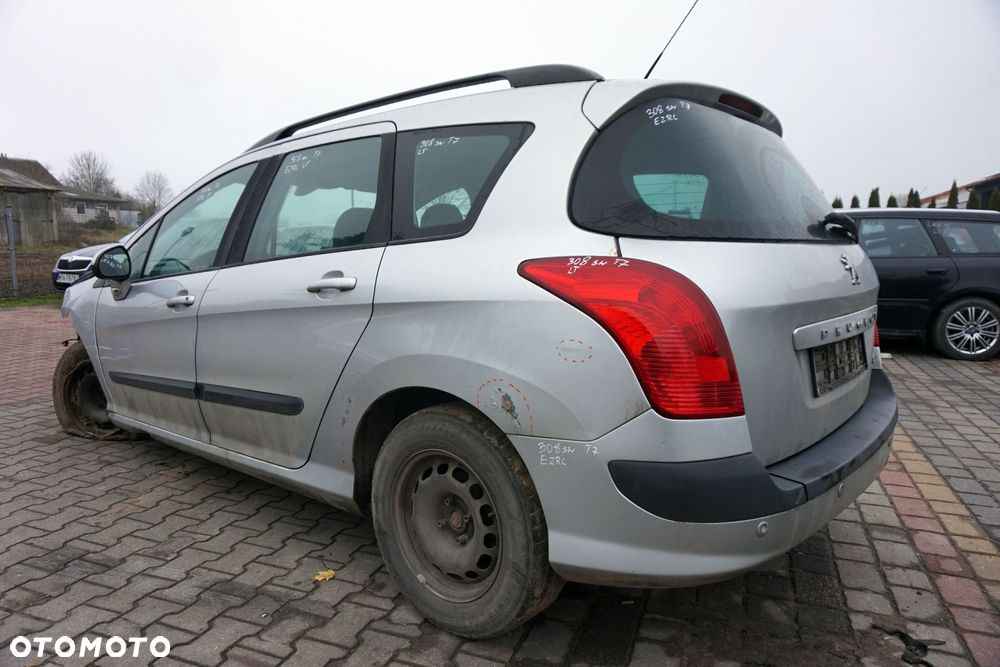 PEUGEOT 308 I T7 KOMBI 2008 EZRC 1.6 HDI DV6ATED4 90KM 20DM75 SREBRNY na części - 3