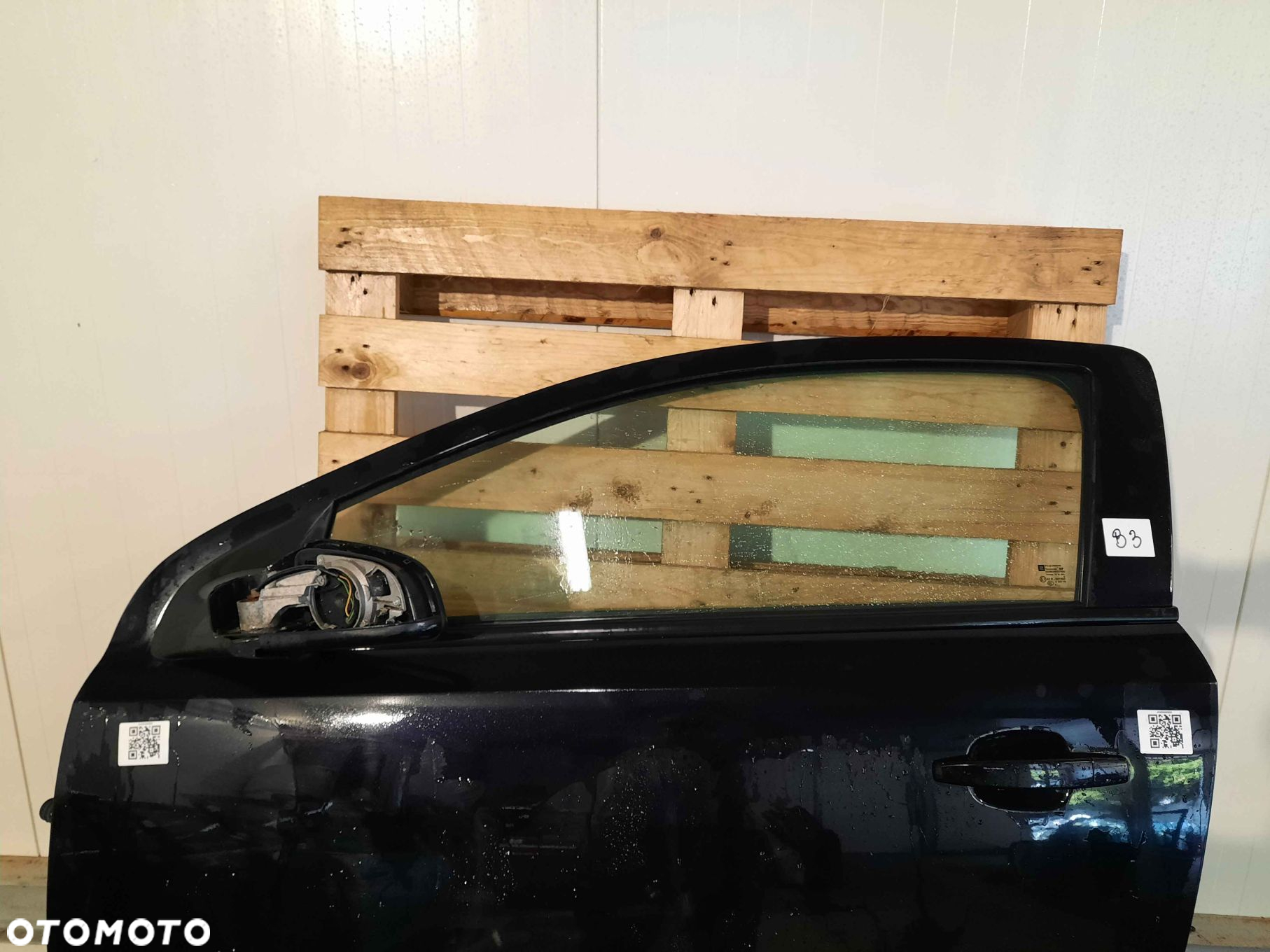 + DRZWI PRZÓD PRZEDNIE LEWE OPEL ASTRA H 3 III GTC Z20R CZARNE - 6
