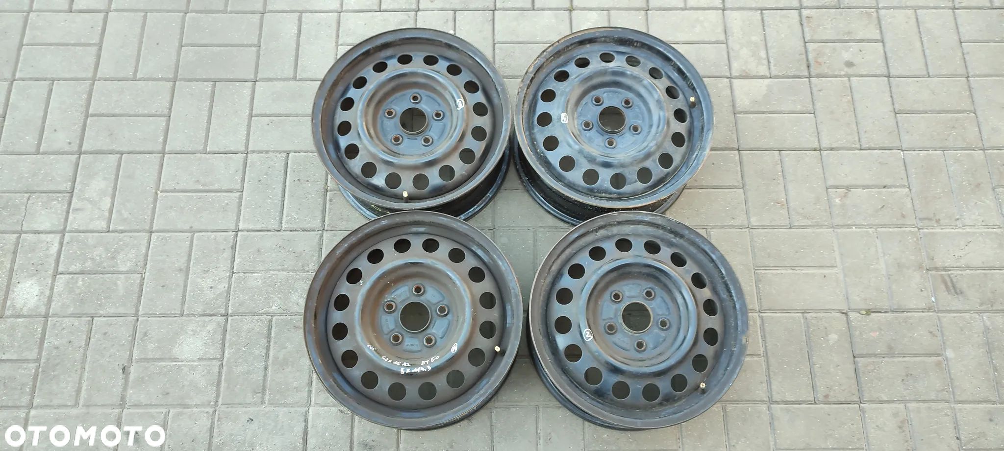 FELGI STALOWE 5x114.3 6Jx16 CALI ET 50 SUZUKI Sx4 VITARA KOMPLET 4 SZTUKI - 1