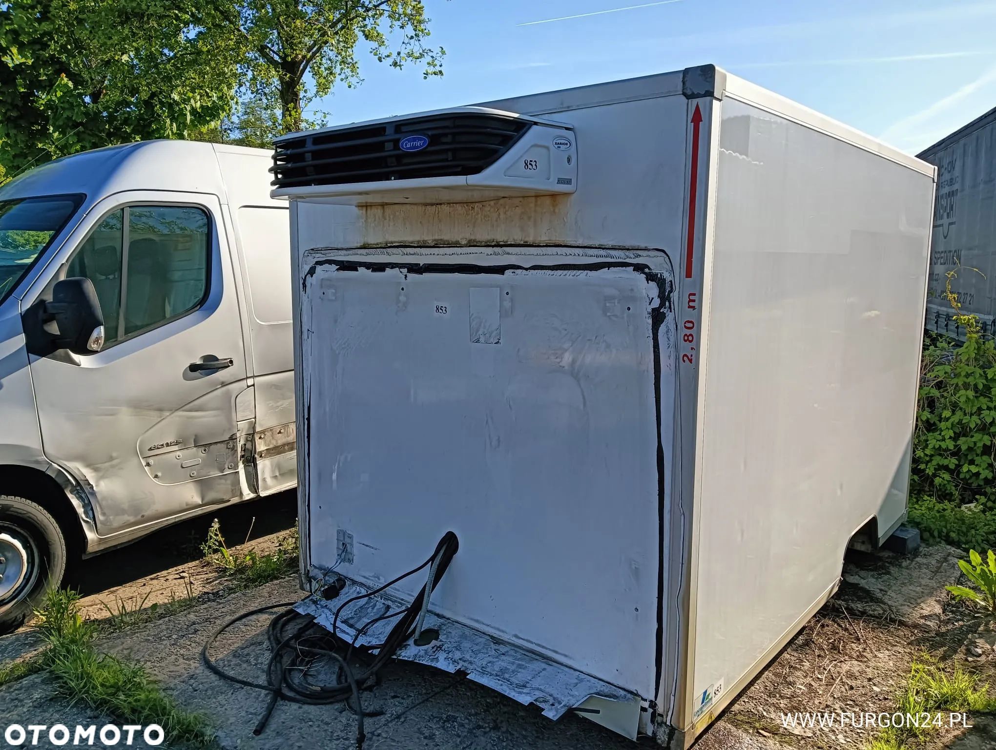 KONTENER IZOTERMA CHŁODNIA CARRIER XARIOS 350 NR 853 - 1