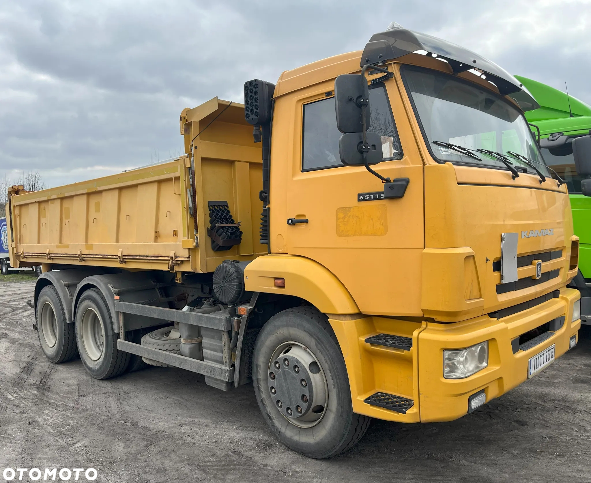 Kamaz 65115 przebieg 7169!!!  Man Mercedes Daf Volvo Iveco Scania wywrotka 3-stronna - 7