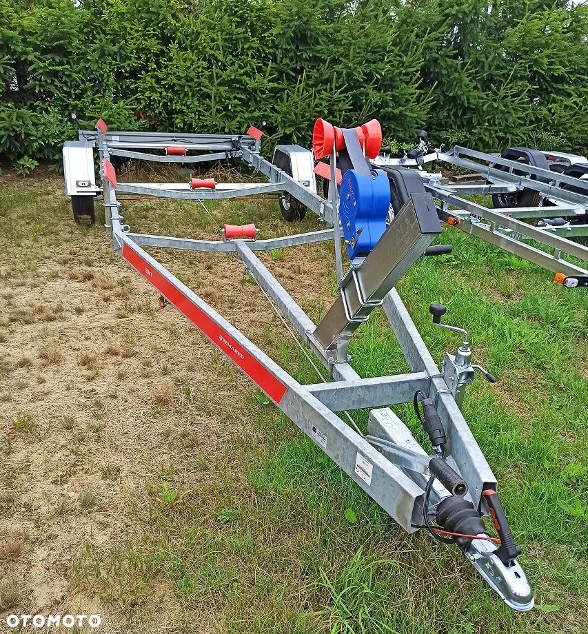 TEMARED PRZYCZEPA PODŁODZIOWA B15 VZ 1500 dmc do łodzi do 6,5m - 5