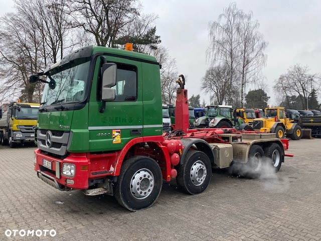 Mercedes-Benz ACTROS 4144 8X4 EURO 5, HAKOWIEC HYVA LIFT 26.58 - 2