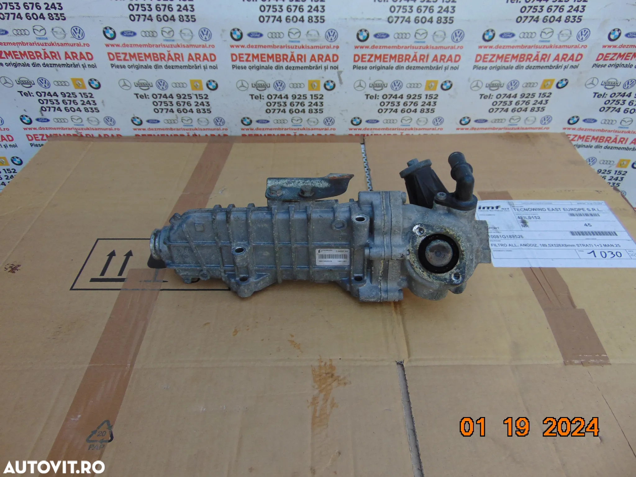 Racitor gaze cu egr Iveco daily 3.0 2016-2023 euro 6 - 4