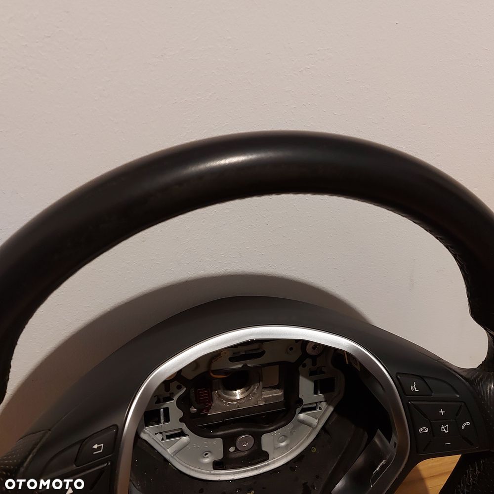 KIEROWNICA SKORA CHROM MULTIFUNKCYJNA MERCEDES C W204 LIFT E W207 ORYGINAL DEMONTAZ 2184602503 - 4