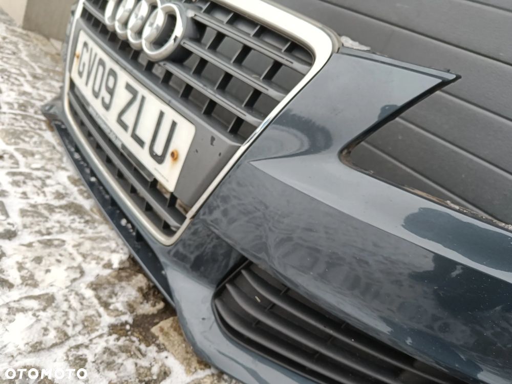 Zderzak przedni Audi A4 B8 Przód Atrapa Halogeny LZ7H - 5