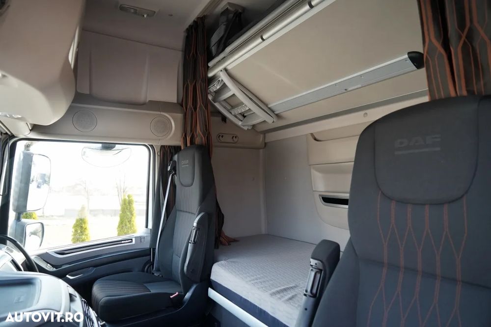 DAF XF 480 / SOLO  7,7 m/ CORTINĂ / 6X2 / PUNTE RIDICATĂ / - 27