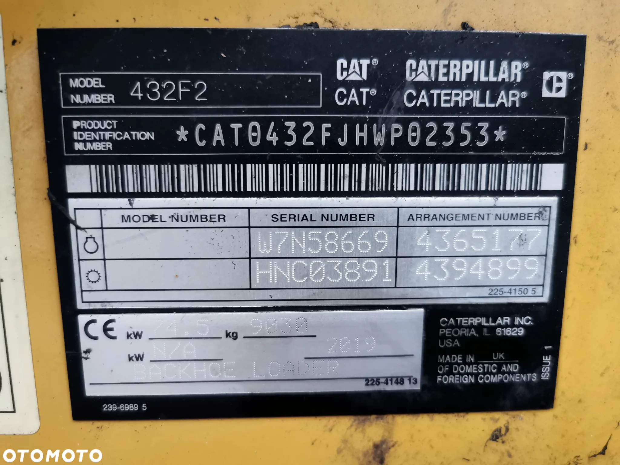 Caterpillar CAT 432F2 Wecon niskopodwozie Scania - 11