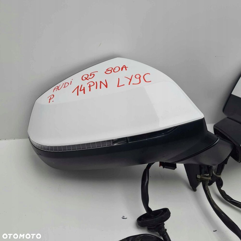 audi q5 ii 80a lusterko prawe 14 pin ly9c - 6