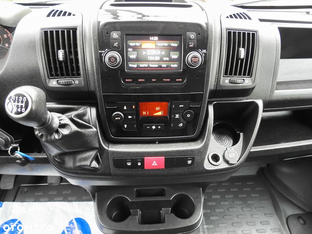 Fiat DUCATO PLANDEKA 10 PALET WEBASTO KLIMATYZACJA TEMPOMAT NAWIGACJA  180KM - 35