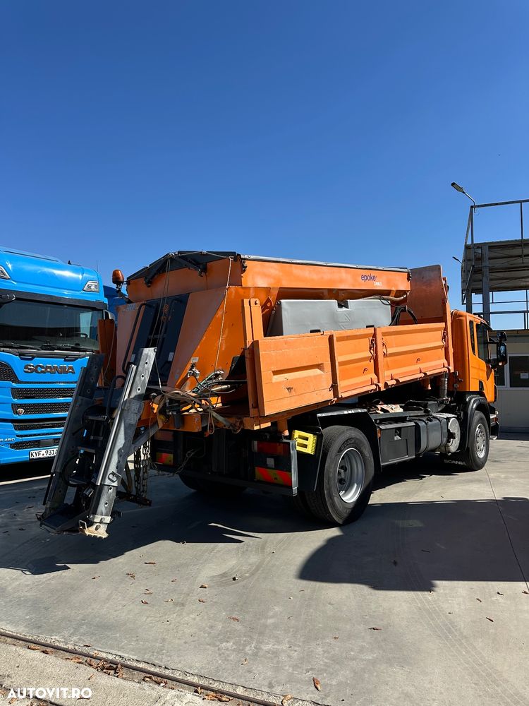 Scania MAN SCAIA P310 basculabil 3 lateral + sărăriță dezapezire - 3