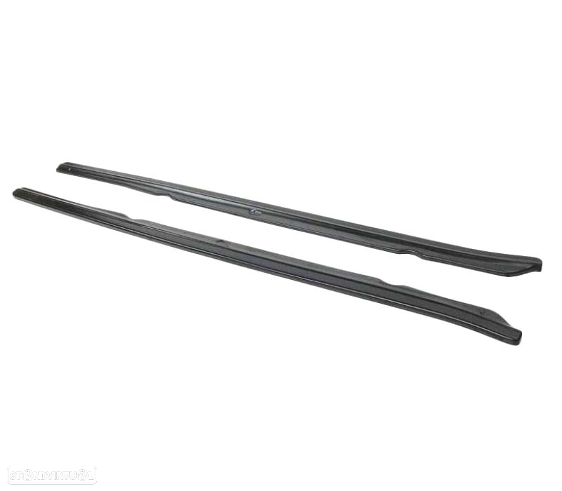 EXTENSÕES DE EMBALADEIRAS LATERAIS BMW E63 E64 03-10 PRETO - 2
