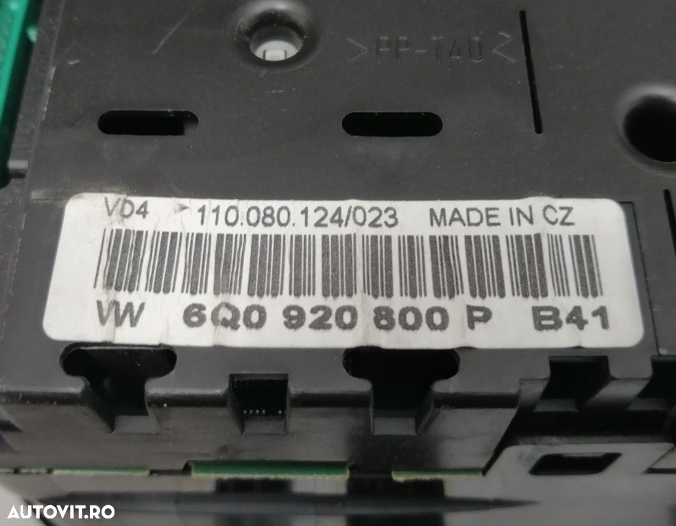 Kit pornire VOLKSWAGEN POLO 9N_ 2001 - 2012 12V BZG 6Q0920800P   , 6Q1937049C - 4