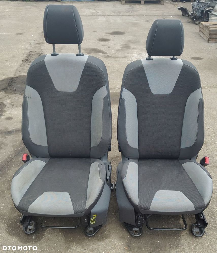 FORD FOCUS MK3 13R FOTLE PRZÓD KANAPA KOMPLET - 1