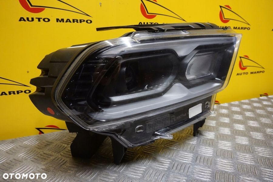 DODGE DURANGO LIFT 2021- REFLEKTOR LAMPA PRAWA CZARNA LED USA - 3
