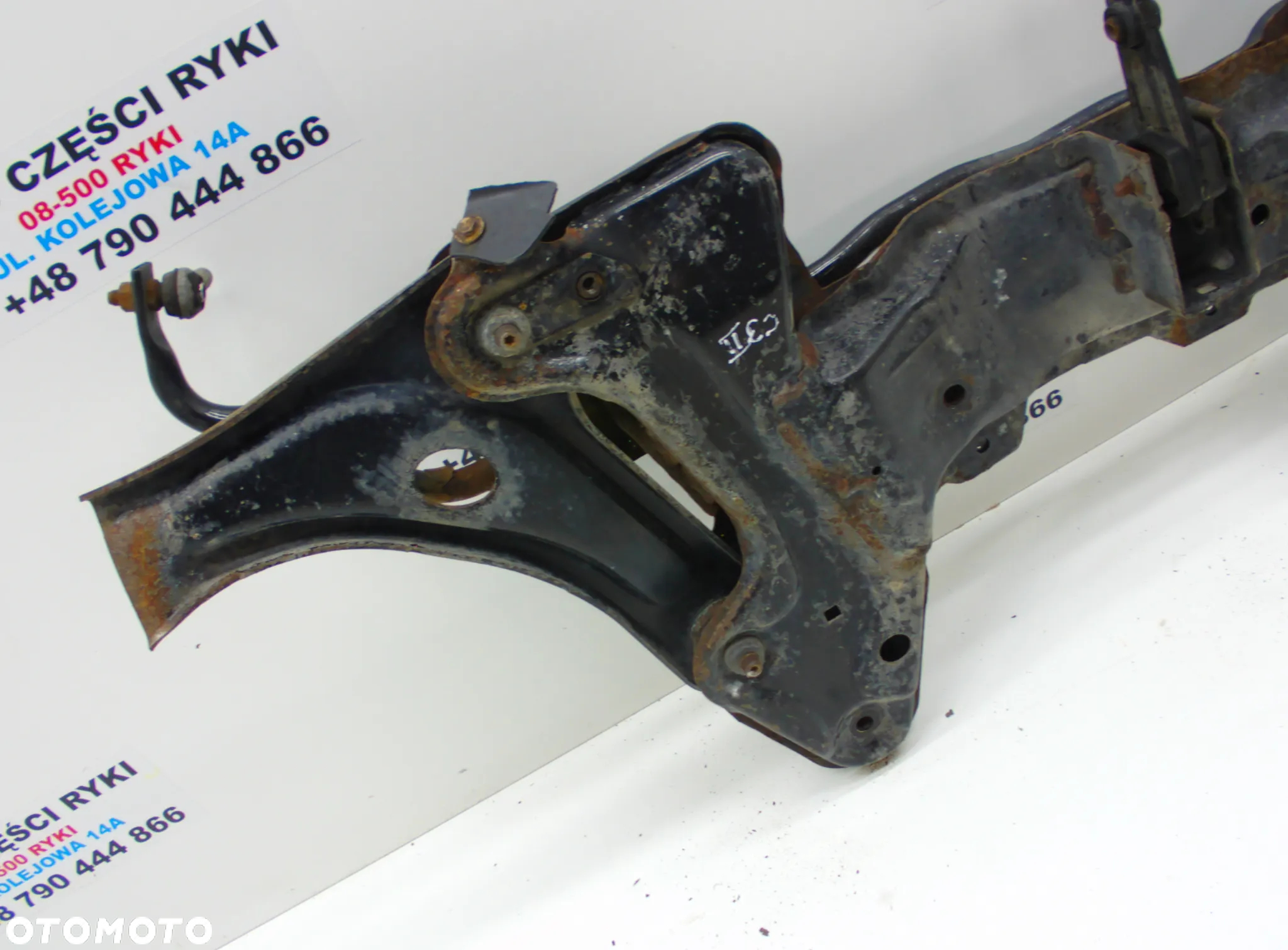 Citroen C3 II Sanki Wózek Silnika Zawieszenie Przód - 6