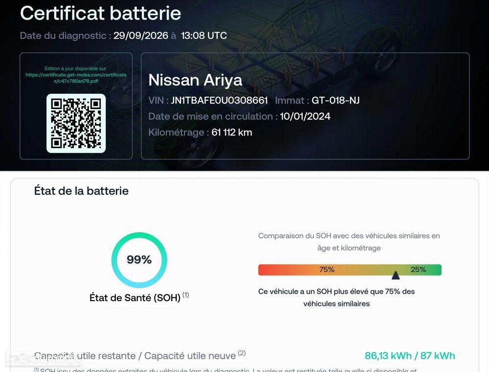 Nissan Ariya 87 kWh Engage Carr. 22kW - 3