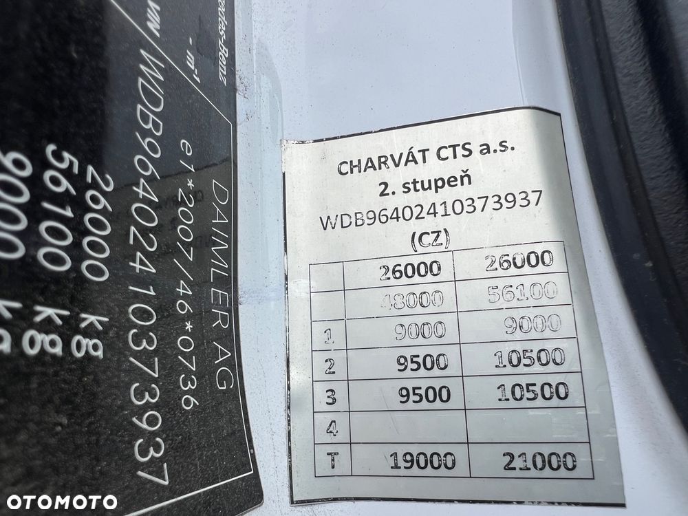 Mercedes-Benz AROCS 2545. 6x4 HAKOWIEC 20 ton - 21