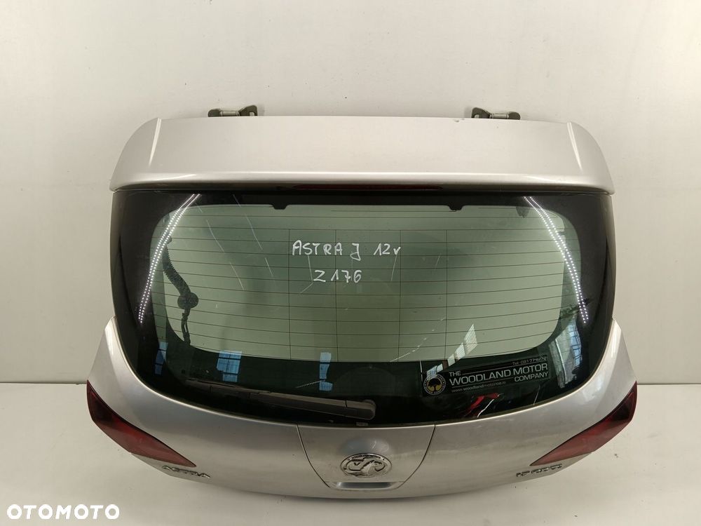 KLAPA BAGAŻNIKA TYLNA OPEL ASTRA J IV 09-13 Z176 - 2