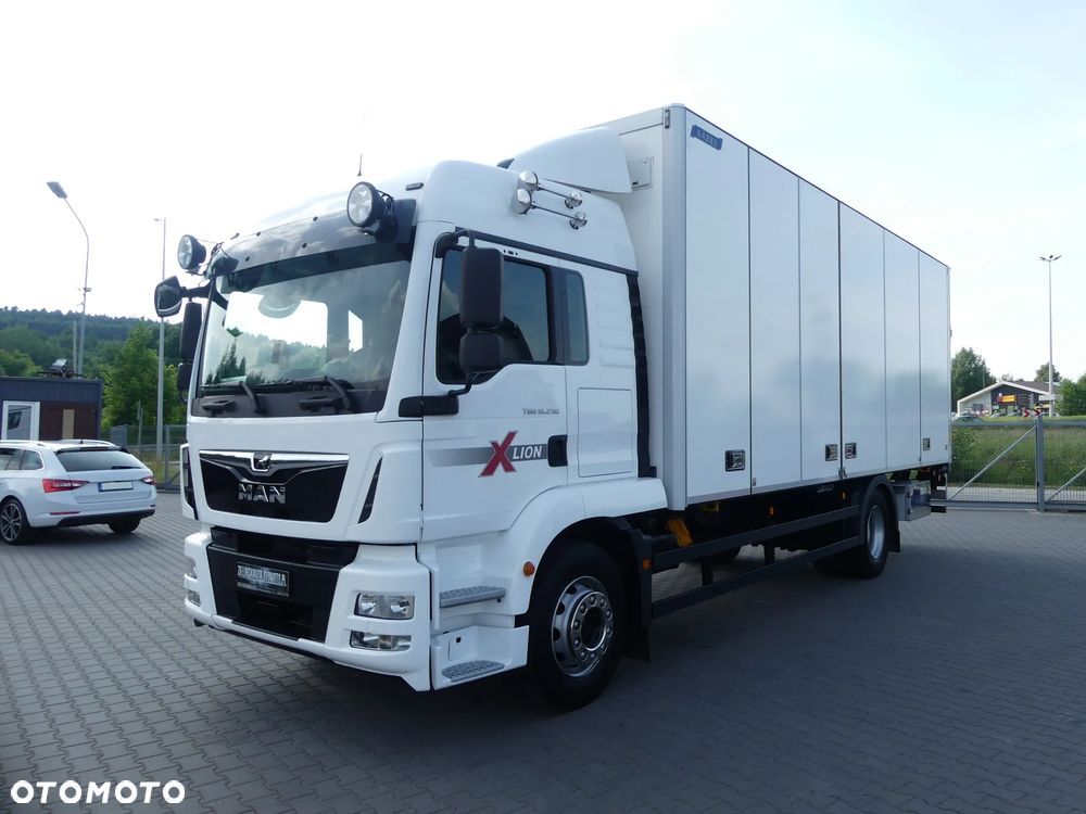 MAN TGM 18.290 / EURO 6 / KONTENER + WINDA / OTWIERANY BOK / - 6