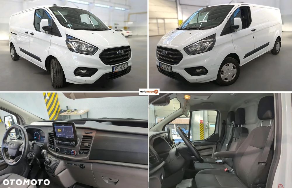 Ford CUSTOM VAN L2H1 300L LONG MAXI Wzmocniony Hak 2,8t. Mocny silnik 2.0 130KM EURO6 FVAT23 HOMOLOGACJA VAT-1 - 2