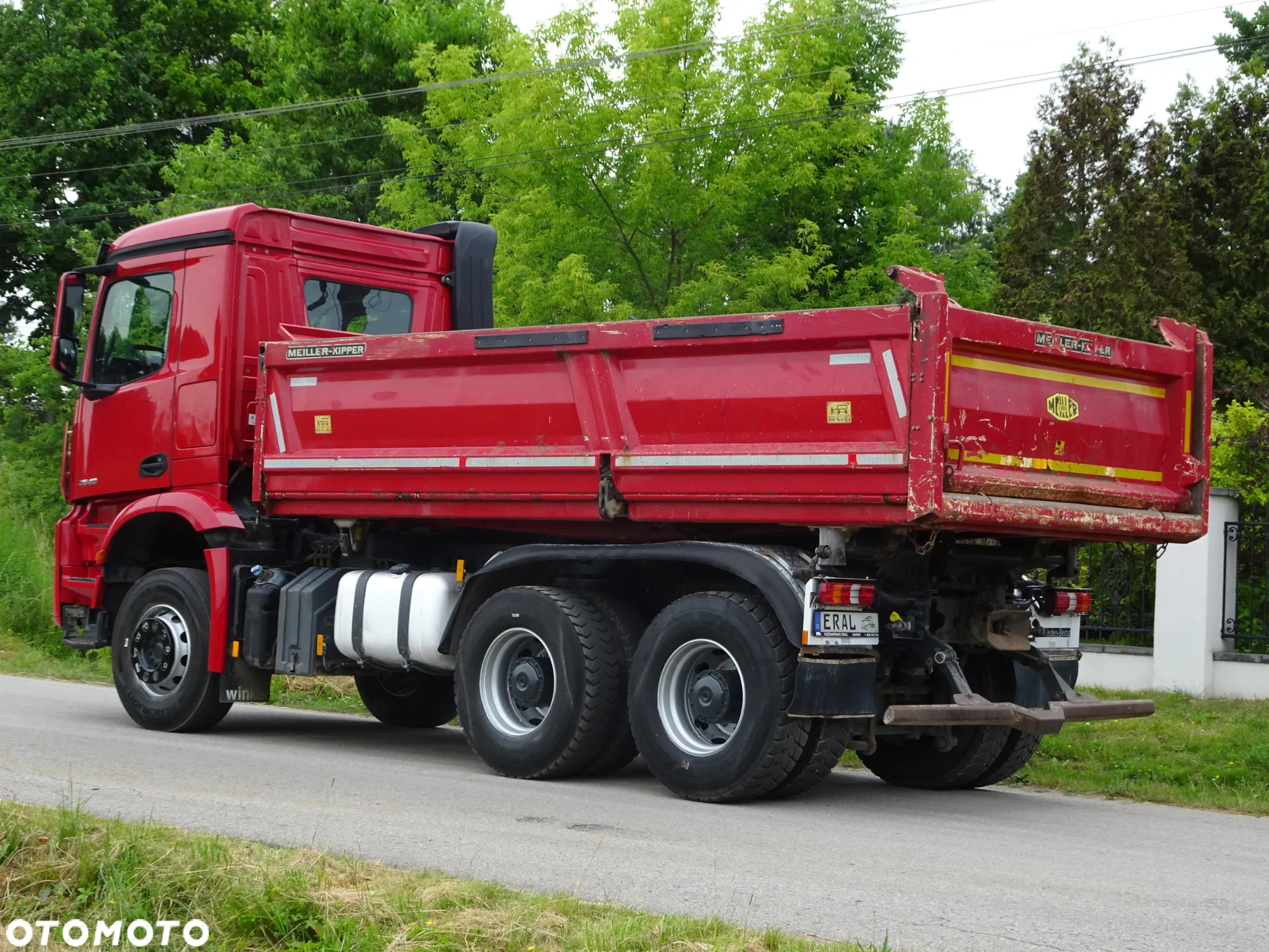 Mercedes-Benz Arocs 2645 6x4 Wywrotka Meiller Hydroburta Sprowadzony Z Niemiec Stan Idealny 3 Stronny Kipper - 5