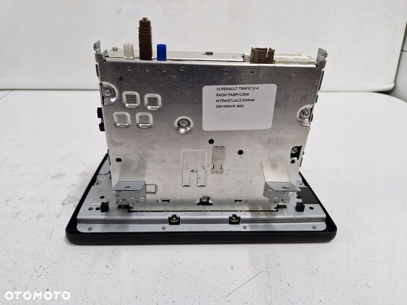 RENAULT TRAFIC IV 4 RADIO FABRYCZNE WYŚWIETLACZ EKRAN 259155541R - 12