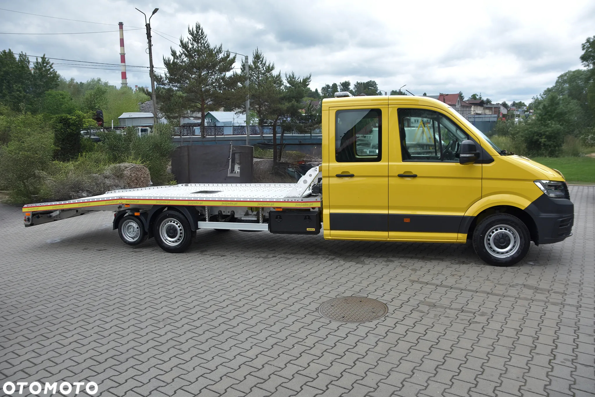 Volkswagen Crafter autolaweta PPP pomoc drogowa - 6