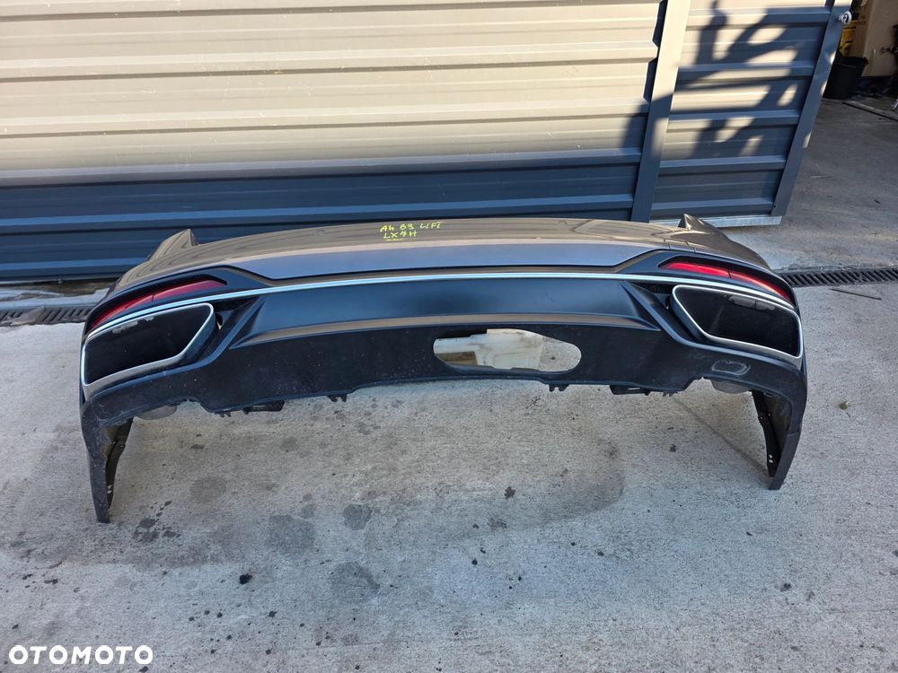 ZDERZAK TYŁ AUDI A4 B9 LIFT AVANT/ KOMBI LX7H 4X PDC HAK S LINE ! - 10