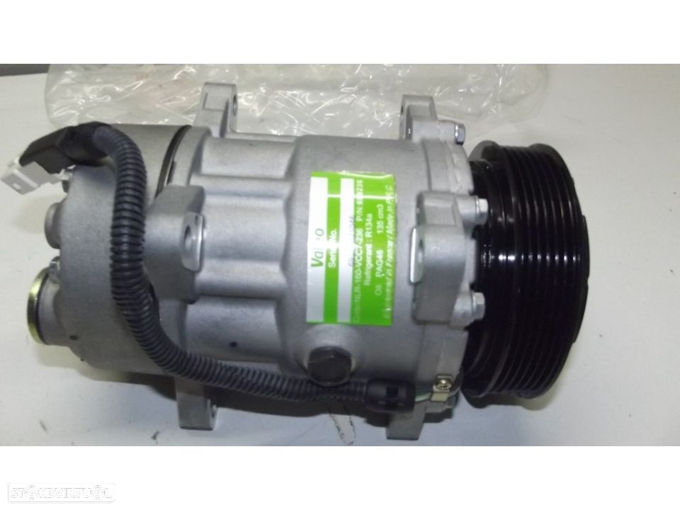 Citroen xsara peugeot 306 ou 406 compressor de ar condicionado novo marca valeo - 1