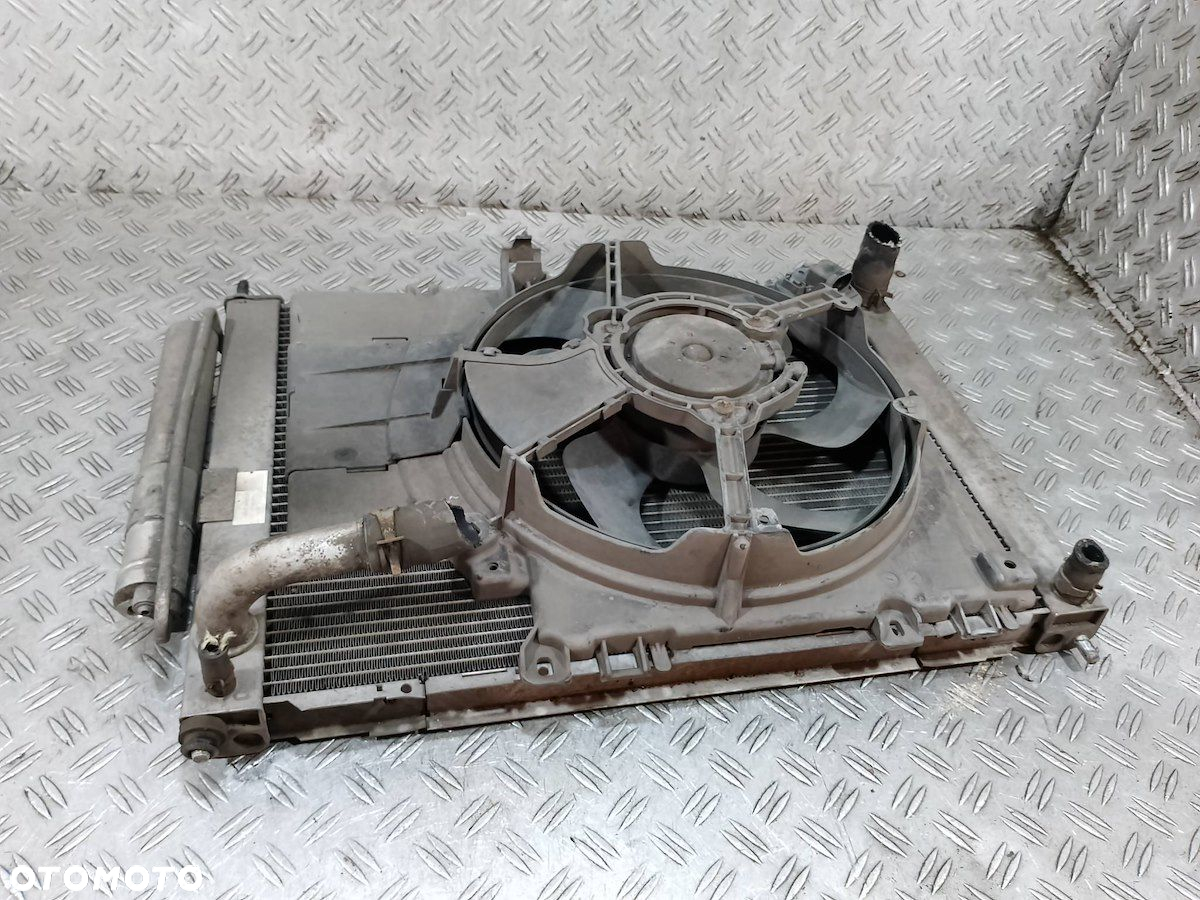 PAS PRZÓD, CHŁODNICE, WENTYLATOR NISSAN NOTE ( 05-12 ) 1.4 88KM - 7