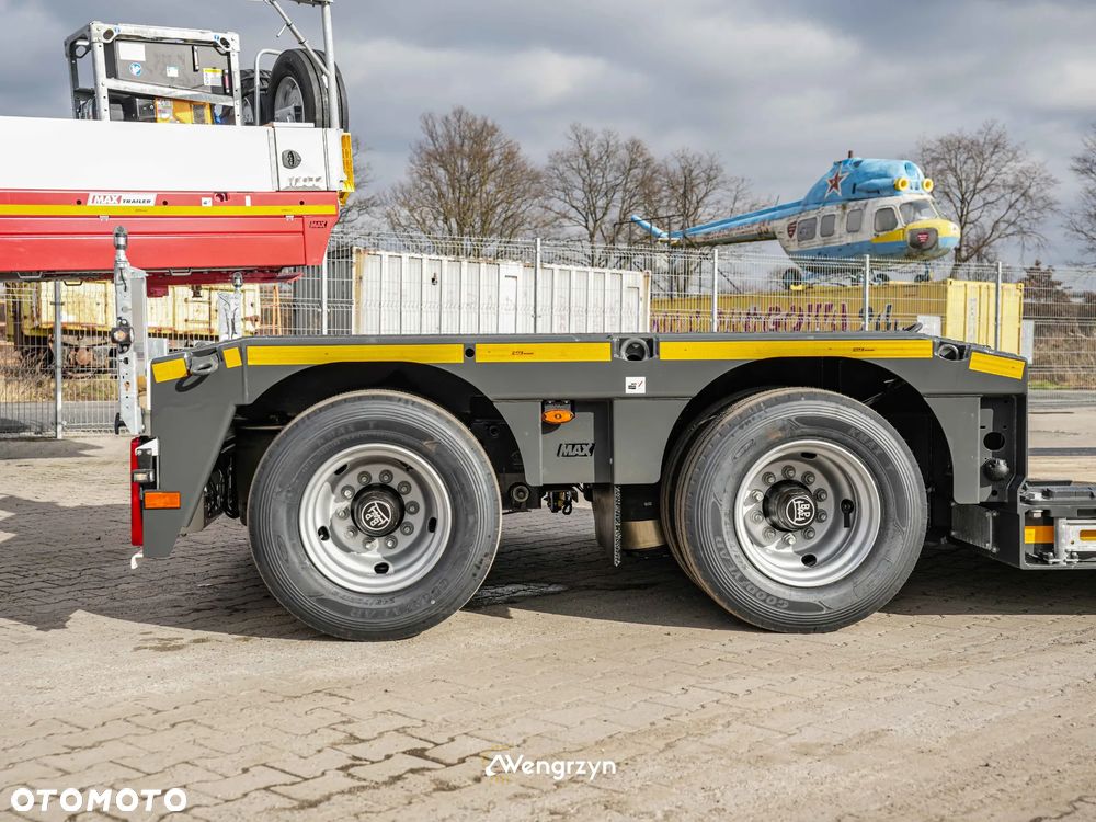 MAX Trailer 2 osiowy tiefbett, lowbed, zawieszenie pneumatyczne - 16