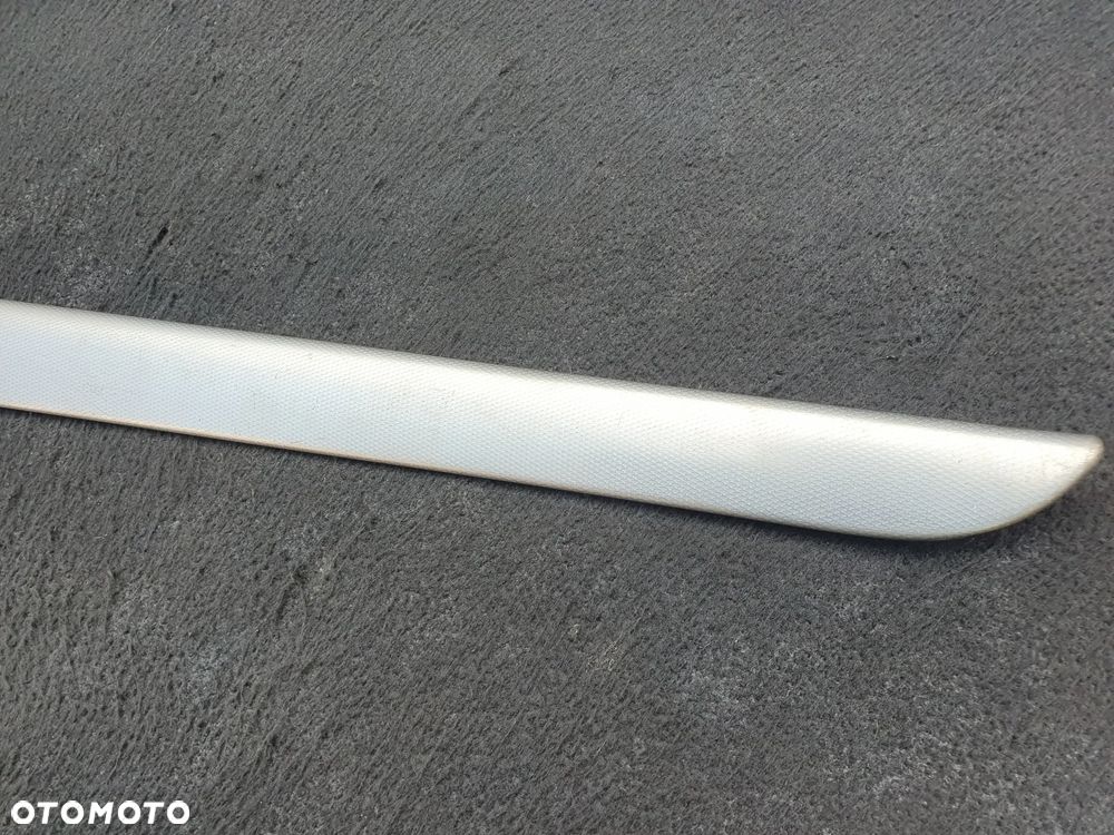 AUDI A4 B6 LISTWA OZDOBNA DEKOR DRZWI PRAWY TYŁ 8E0867420 ALUMINIUM S-LINE - 3