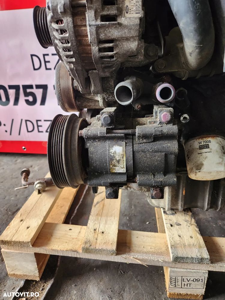 Compresor Clima Ford Fiesta 1.2 1.25 1.3 Benzina Cod Motor DHA Factura Si Garantie - Dezmembrari Ar - 2