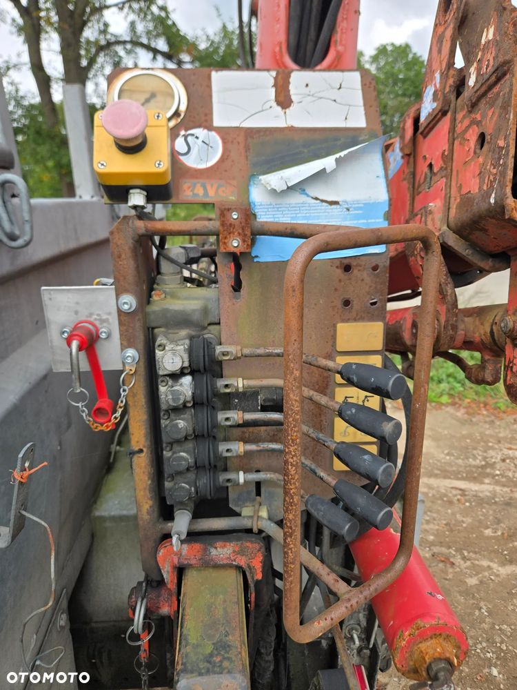 MAN 8.163 Skrzynia + Dzwig HDS - 10