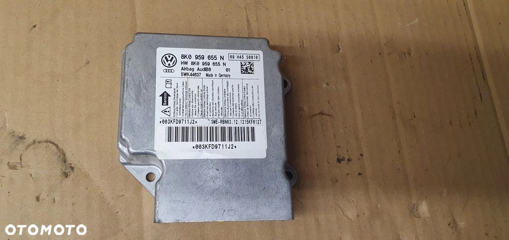 Moduł Sensor Airbag Poduszek Audi A4 B8 8K0959655N - 1