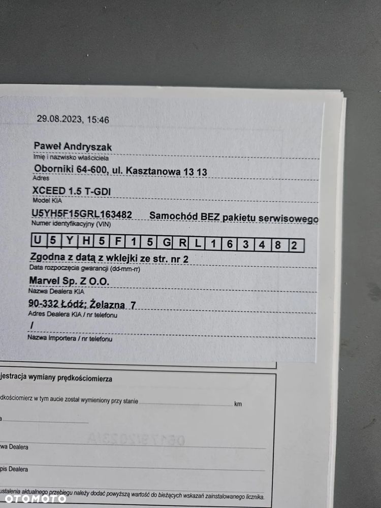 Kia XCeed 1.5 T-GDI Business Line DCT - 20