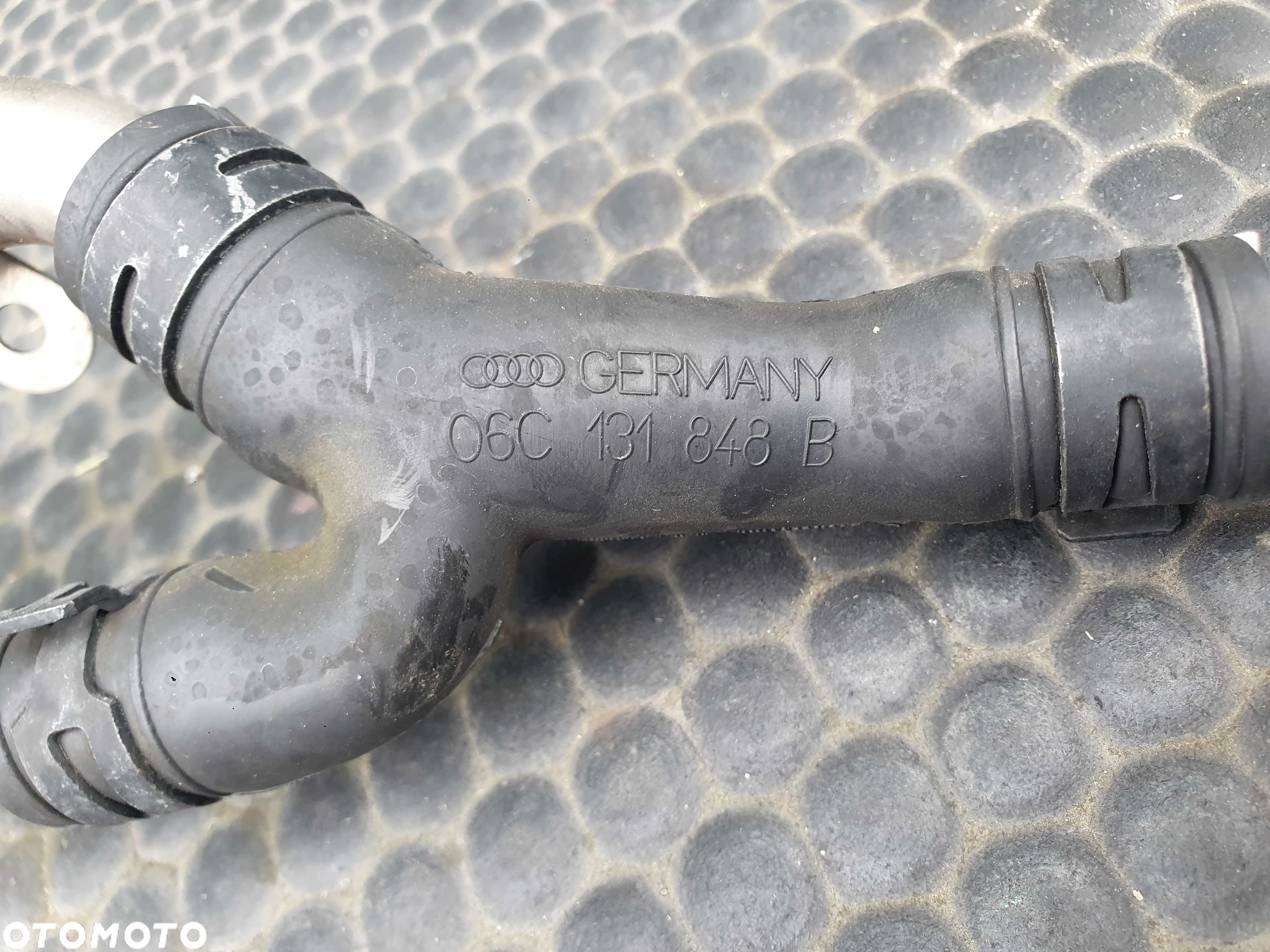 Rurka Przewód 06C131143H 06C131848B Rura Króciec Zaworu EGR Kolanko Trójnik 3.0 V6 ASN Audi A4 B6 B7 A6 C5 VW - 10