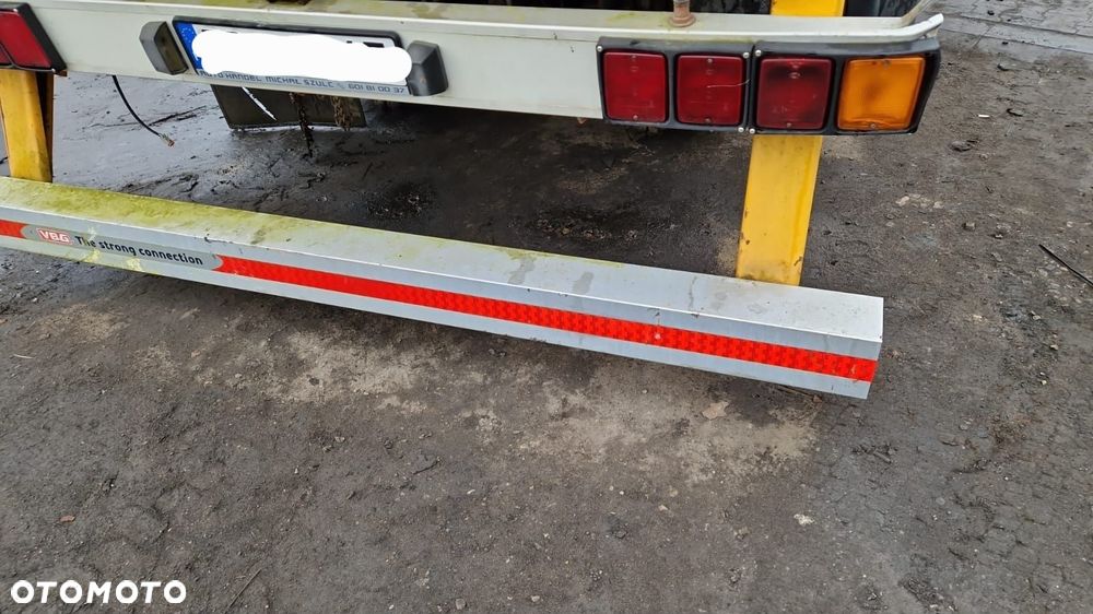 Belka tył zderzak Volvo FM FH tylna belka do wywrotki aluminiowa gruba - 4