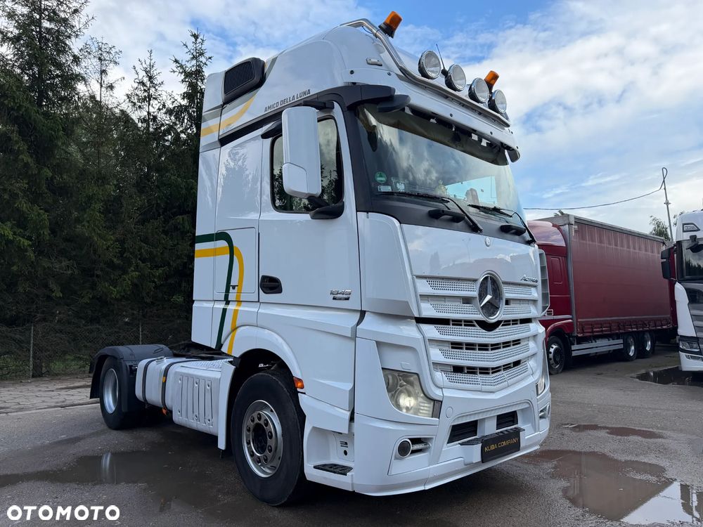 Mercedes-Benz ACTROS 1845 / EURO 5 / GIGA SPACE / TACHOGRAF NOWEJ GENERACJI / REJESTRACJA 2013 ROK / BARDZO ŁADNY STAN / BEZ RETARDERA / BLUETEC 5 / KSENONY !! - 4