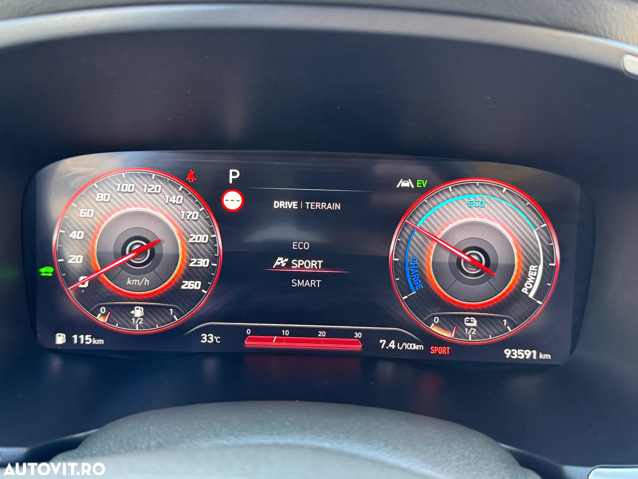 Hyundai Santa Fe Hybrid 1.6 l 230 CP 4WD 6AT Luxury - 33