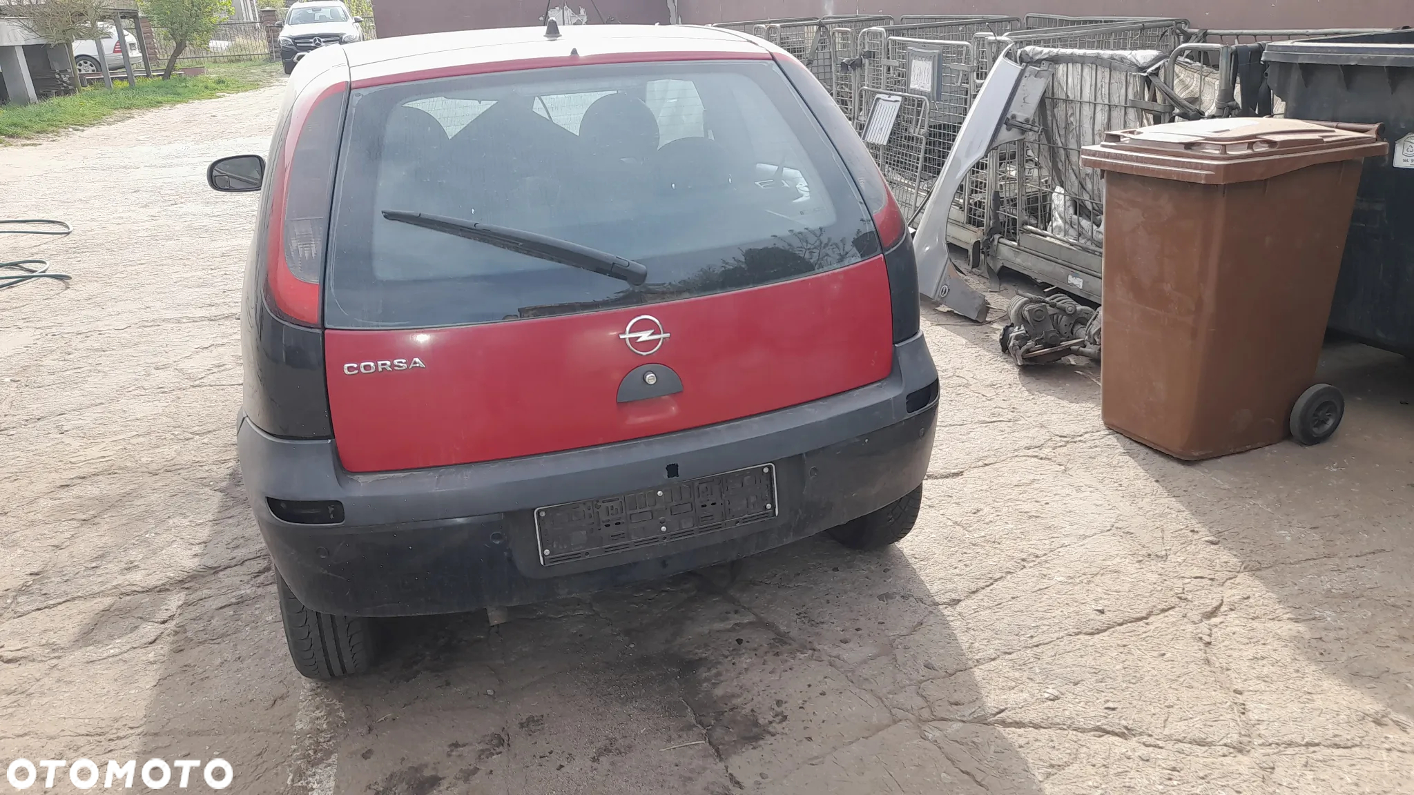 OPEL CORSA C DRZWI PRAWE BŁOTNIK - 7