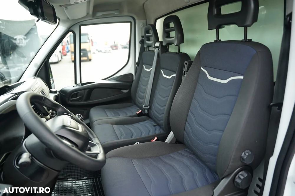 Iveco DAILY 35-140 / CAROSERIE TIP BOX - 4,3 M / LIFT HIDRAULIC PALFINGER - 750 KG / IMPORT - 25