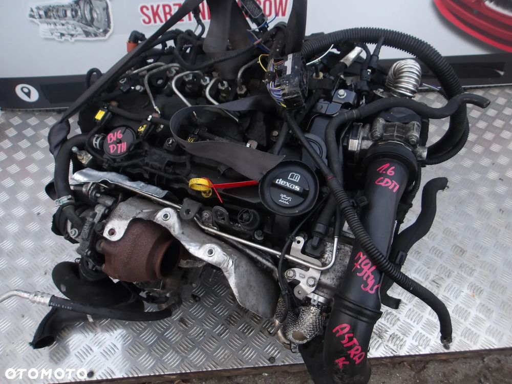 SILNIK KOMPLETNY OPEL ASTRA K 1.6 CDTI B16DTH 79 TYS - 2