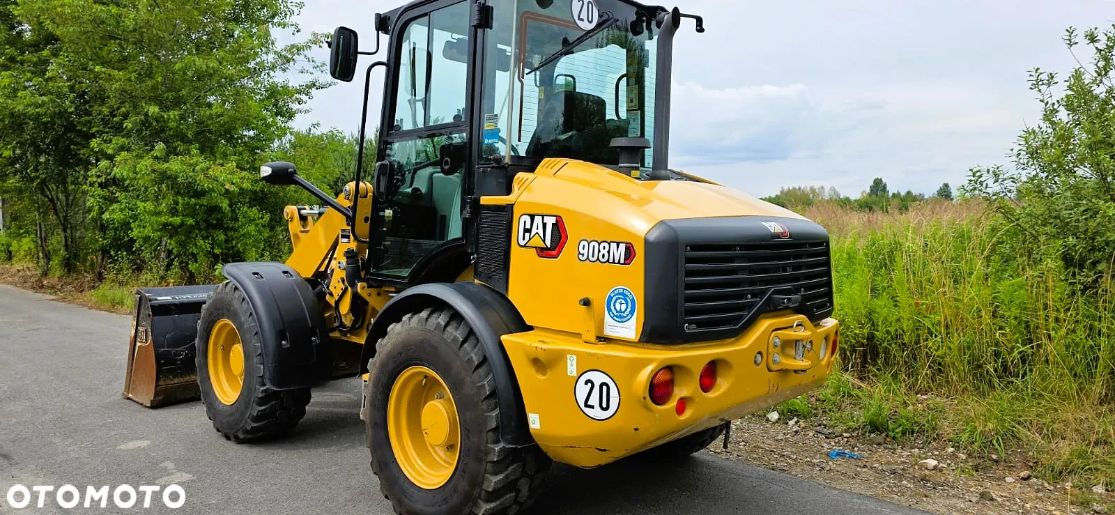 Caterpillar 908M -2021rok -1597godzin Caterpillar 908 , cat 908, cat 906 , cat 907 - 3
